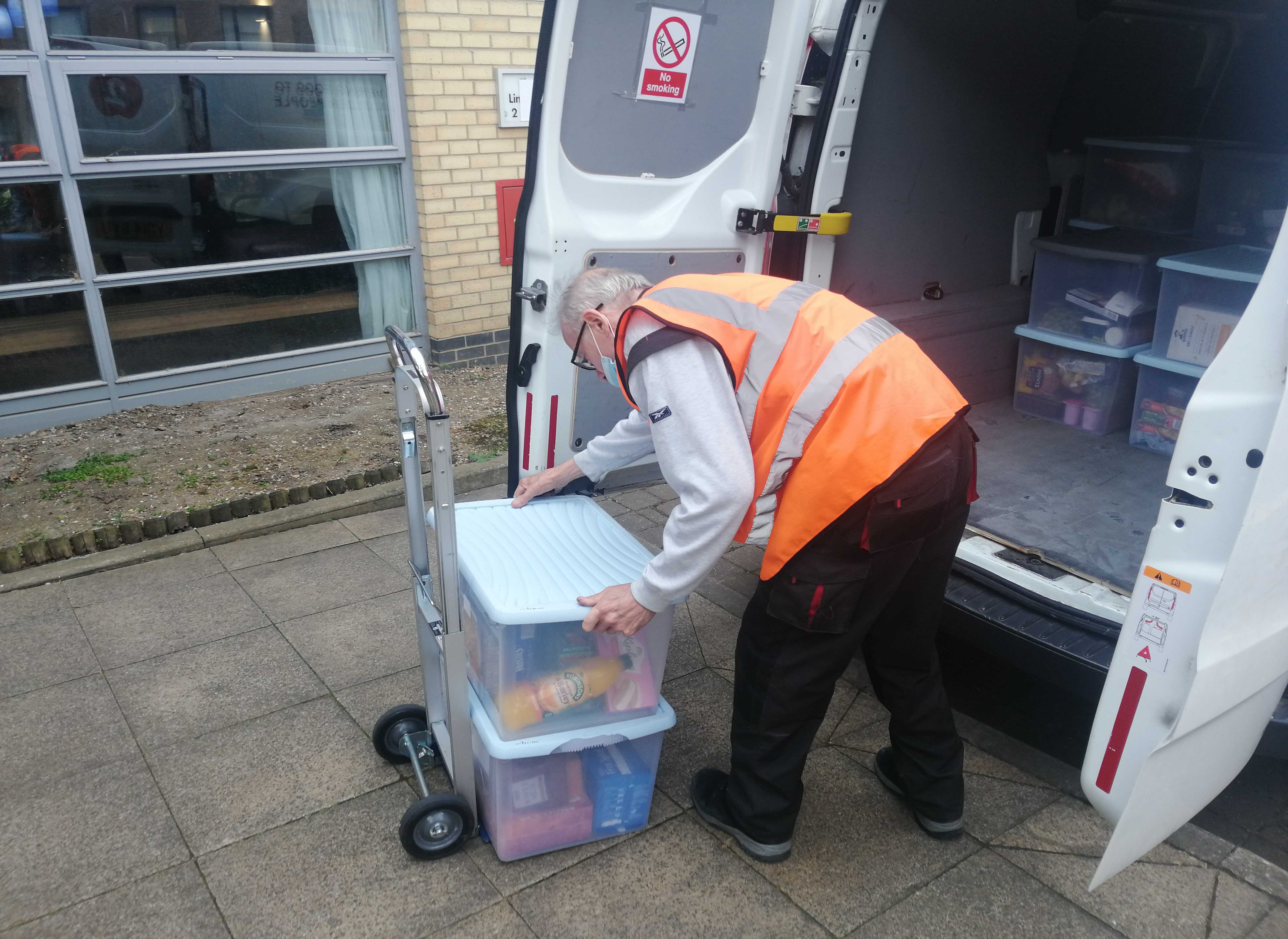 Loading the vehicle
